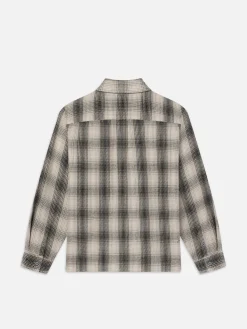 FRAME Baja Plaid Shirt in Dark Navy