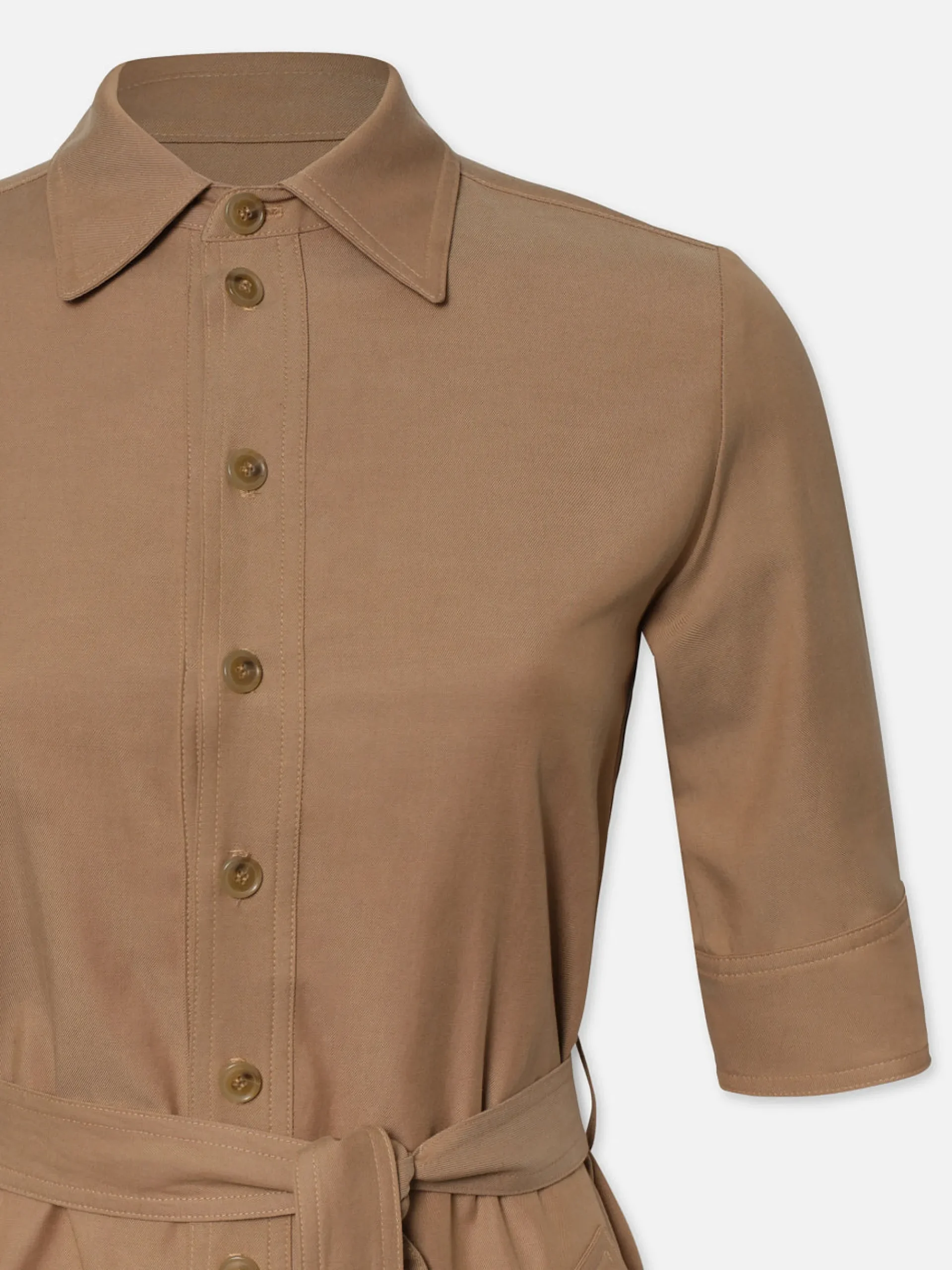 Women FRAME Belted Trench Dress in