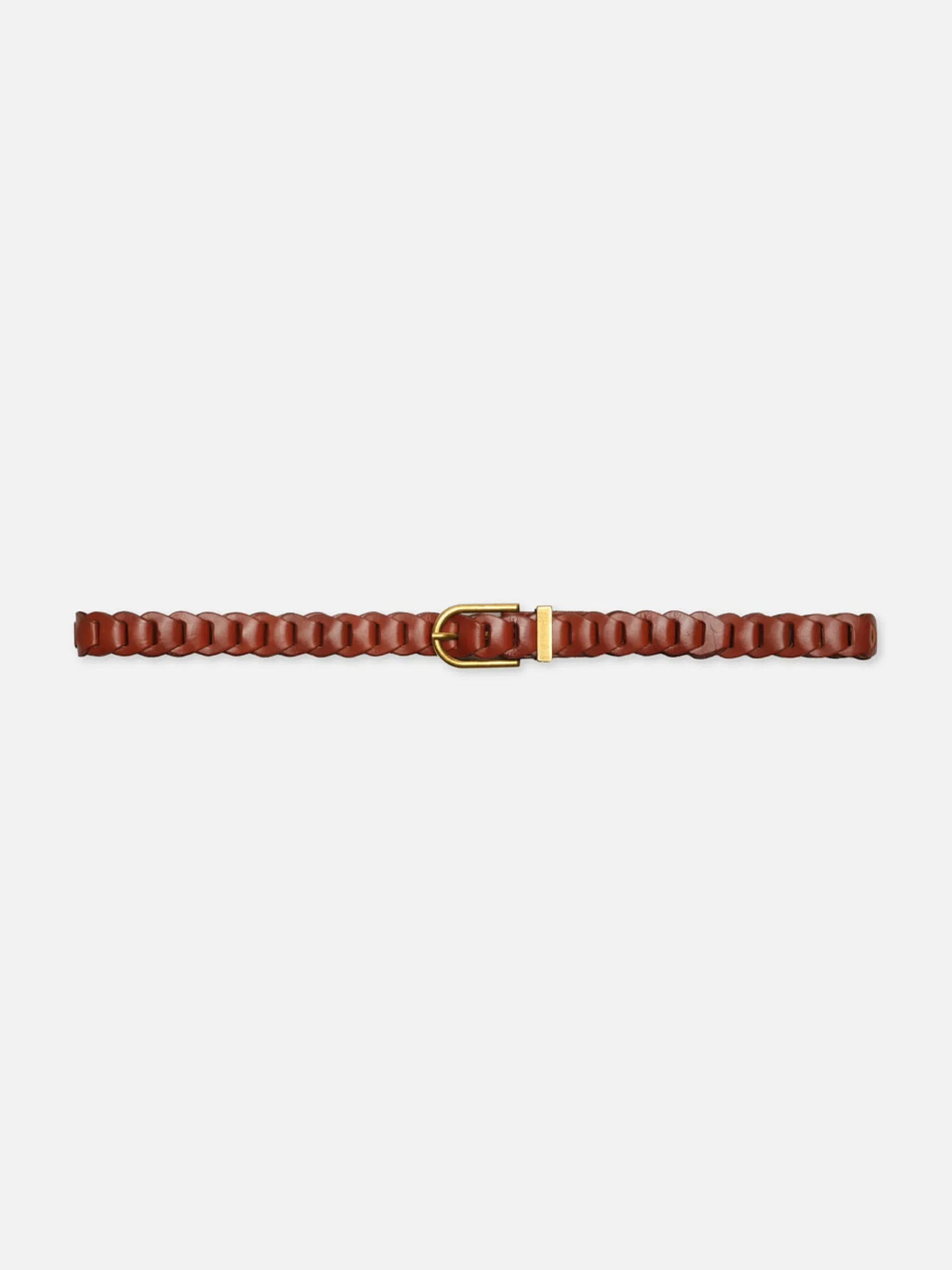 Women FRAME Braided Belt in