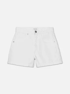 Women FRAME Braided Waistband Short in