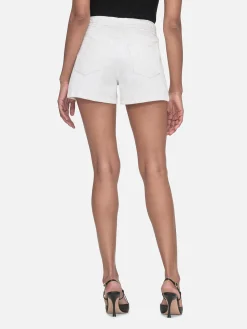 Women FRAME Braided Waistband Short in