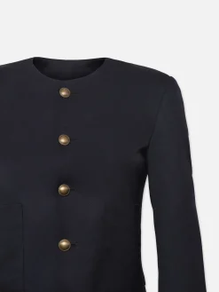 Women FRAME Button Front Jacket in