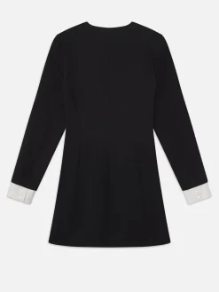 Women FRAME Button Front Suiting Dress in