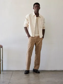 FRAME Canvas Workwear Pant in Dusty Khaki