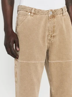 FRAME Canvas Workwear Pant in Dusty Khaki