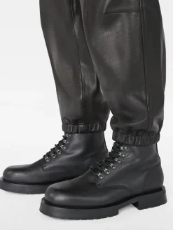 FRAME Cargo Leather Pant in