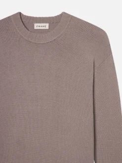 Women FRAME Cashmere Crewneck Sweater in Soft Lavender