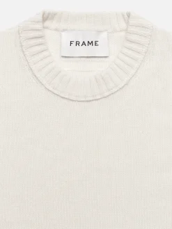 Women FRAME Cashmere Crewneck Sweater in