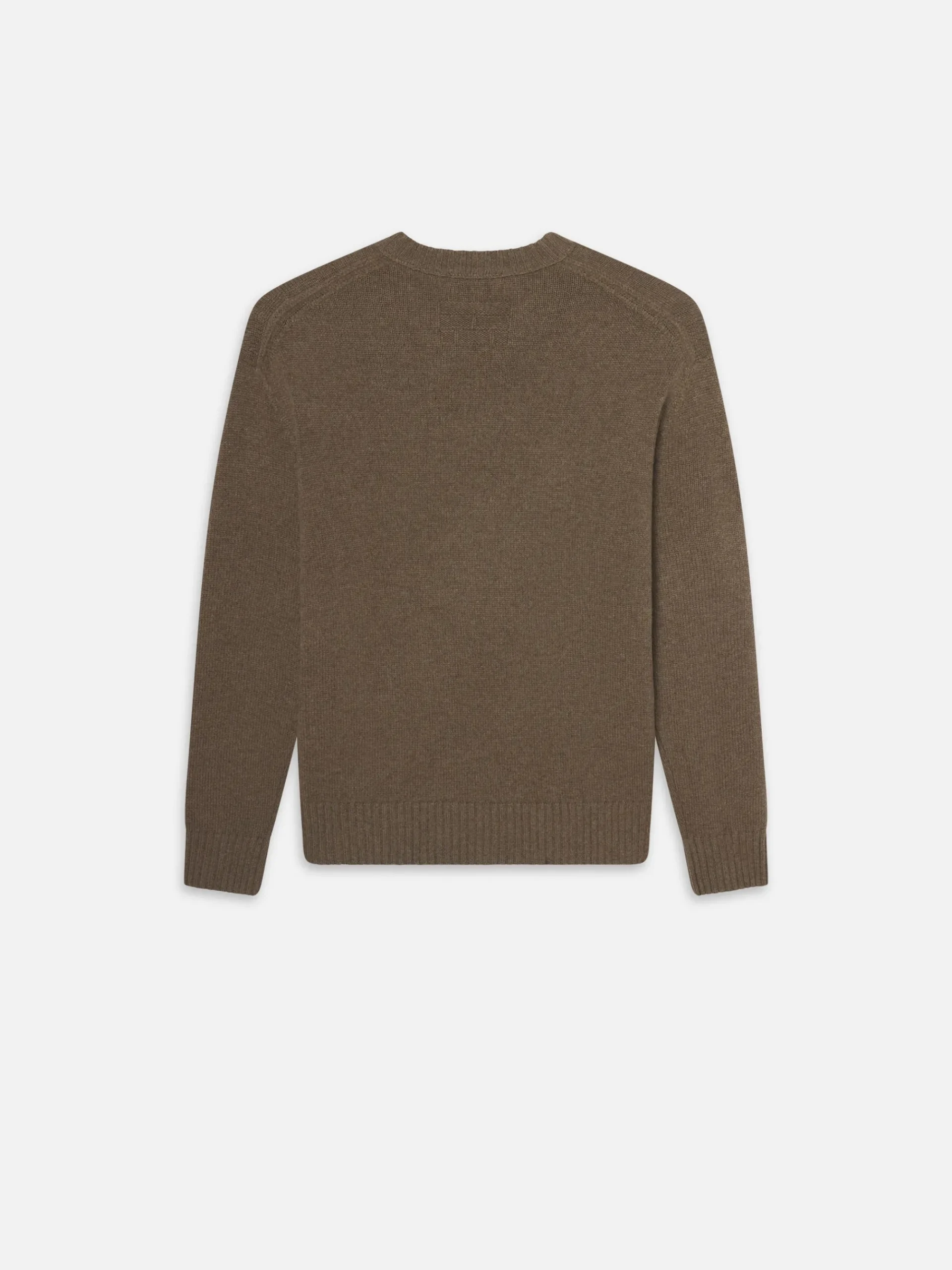 Women FRAME Cashmere Crewneck Sweater in Soft Mocha