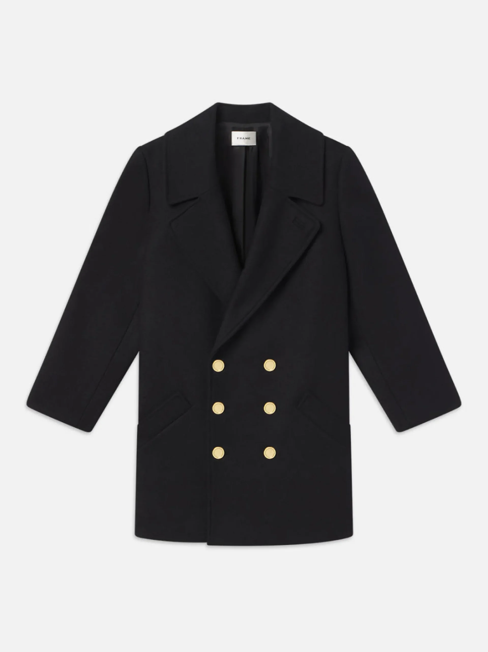 Women FRAME Classic Peacoat in