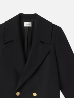 Women FRAME Classic Peacoat in
