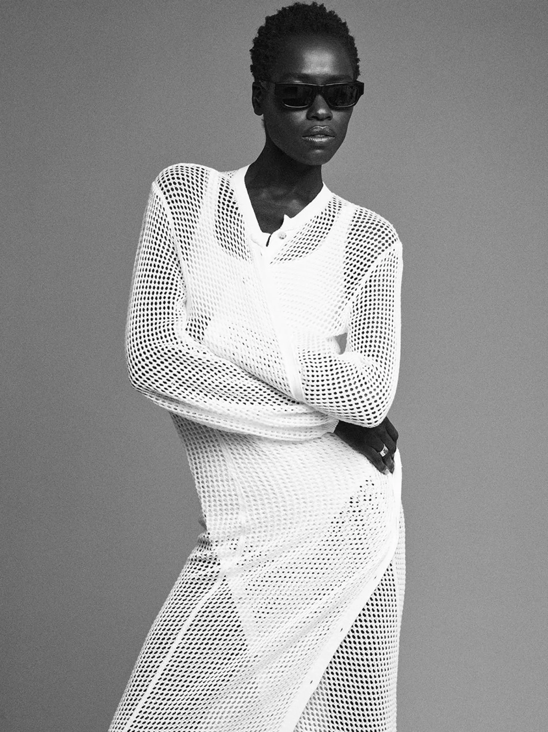 Women FRAME Crochet Kaftan in