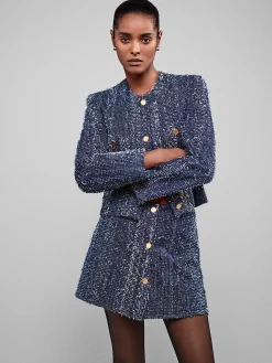Women FRAME Denim Boucle Jacket in