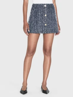 Women FRAME Denim Boucle Skirt in