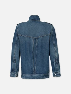 Women FRAME Denim Power Jacket in