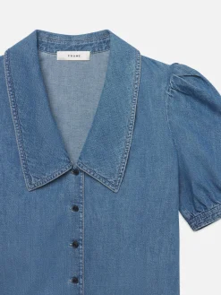 Women FRAME Denim Sailor Blouse in
