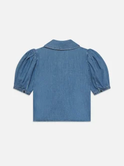 Women FRAME Denim Sailor Blouse in
