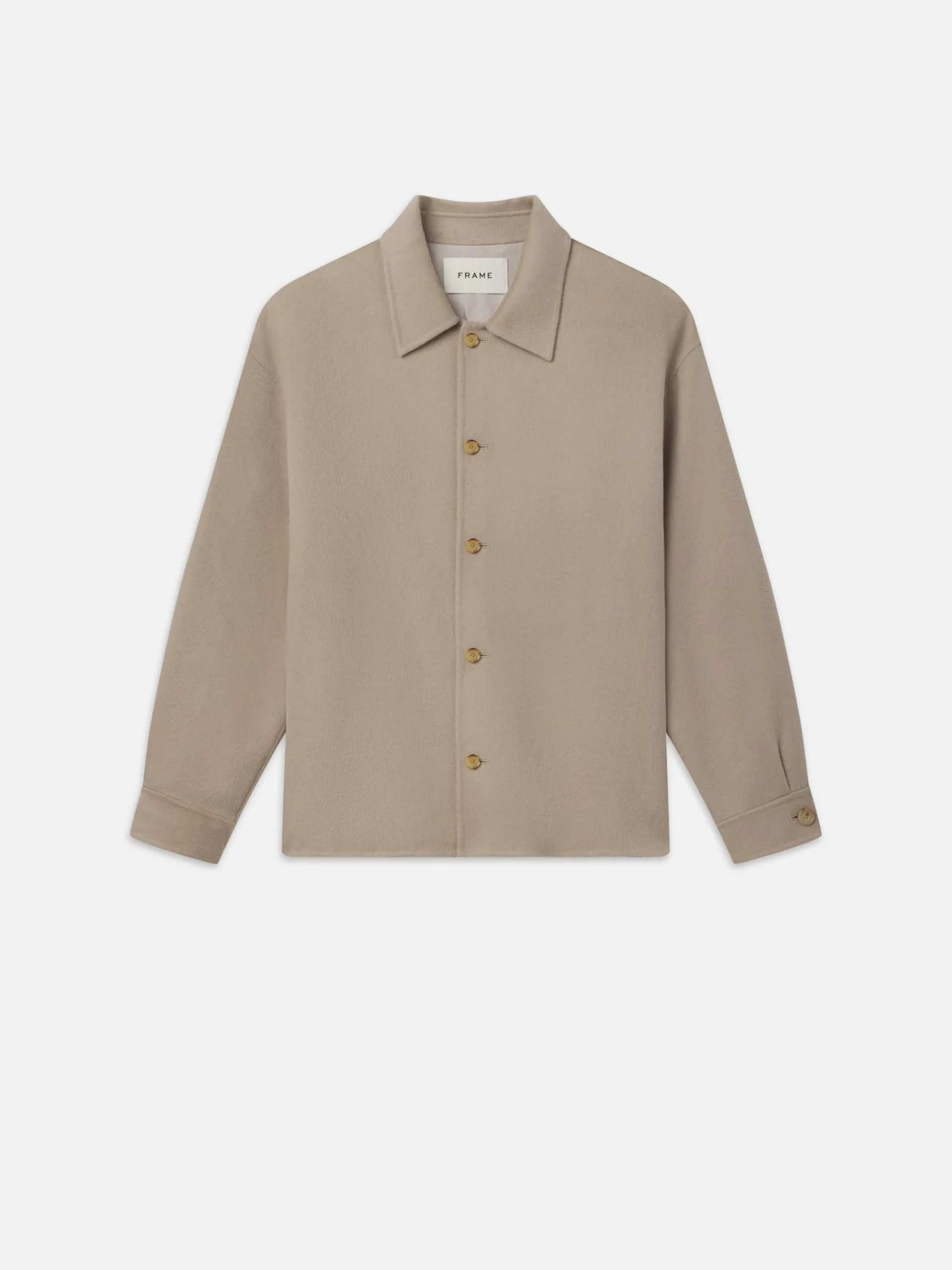 FRAME Double Face Shirt Jacket in