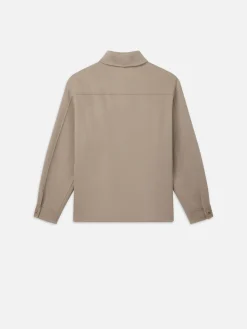 FRAME Double Face Shirt Jacket in