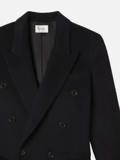Women FRAME Double-Breasted Tailored Coat in