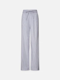 Women FRAME Drawstring Lounge Pant in Dark Chambray Multi