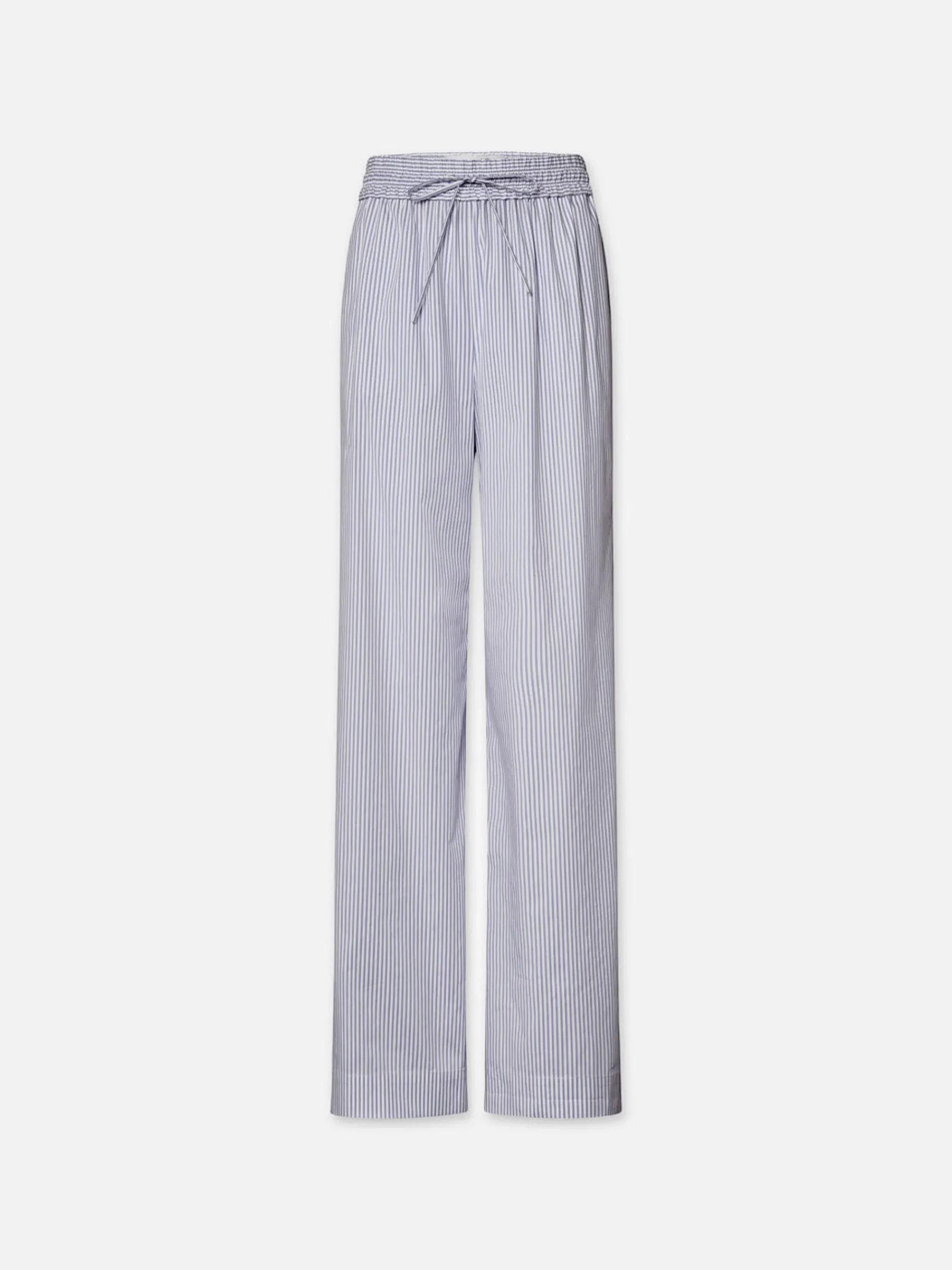 Women FRAME Drawstring Lounge Pant in Dark Chambray Multi
