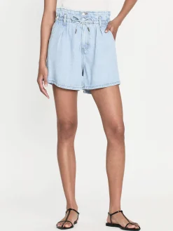 Women FRAME Drawstring Short in