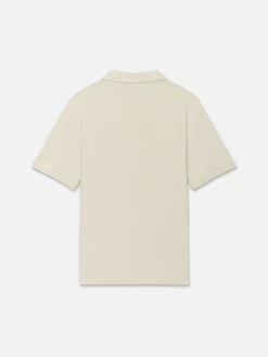FRAME Duo Fold Polo in White Canvas