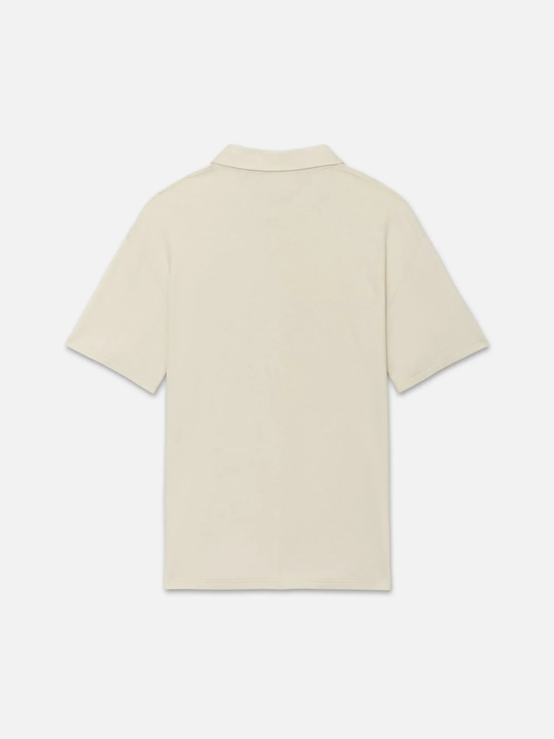 FRAME Duo Fold Polo in White Canvas