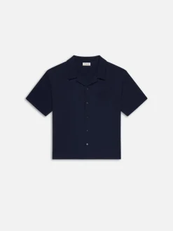 FRAME Duo Fold Relaxed Short Sleeve Shirt in