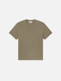 FRAME Duo Fold Tee in Dry Sage
