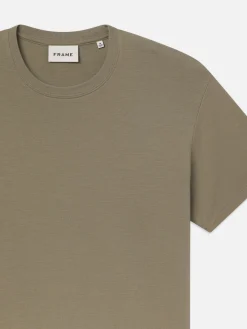 FRAME Duo Fold Tee in Dry Sage