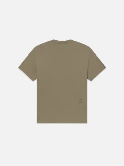 FRAME Duo Fold Tee in Dry Sage