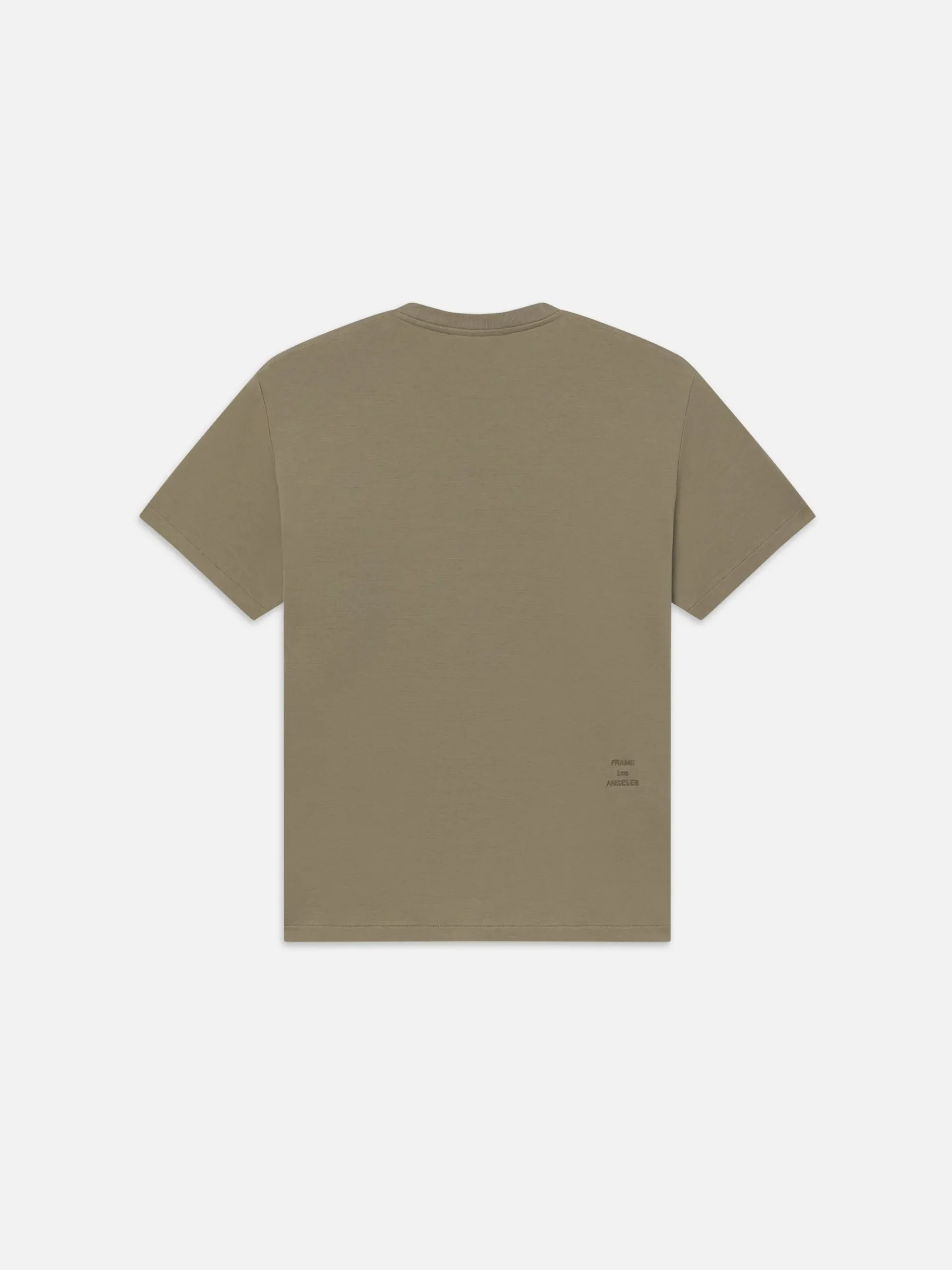 FRAME Duo Fold Tee in Dry Sage