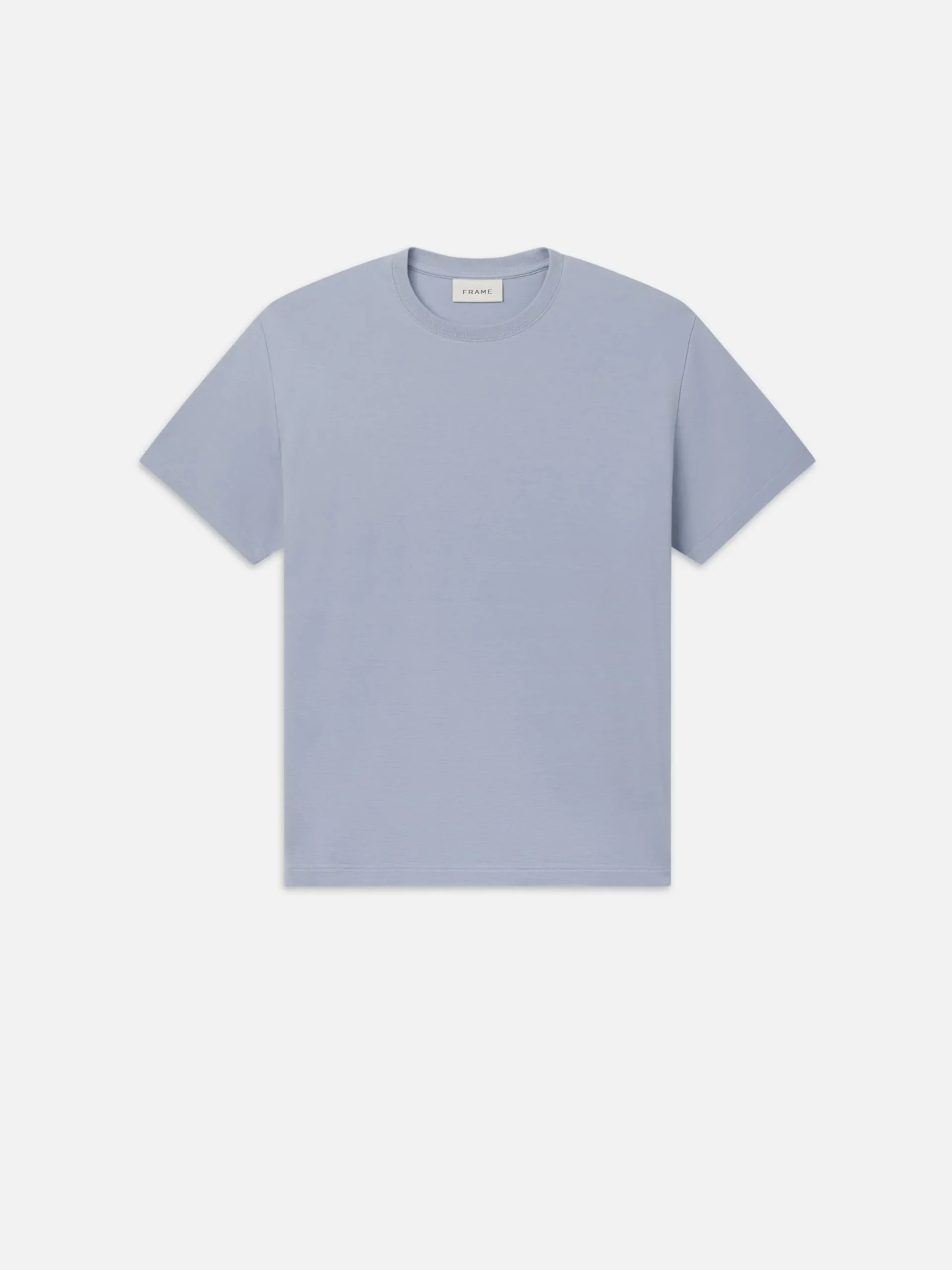 FRAME Duo Fold Tee in Soft Blue