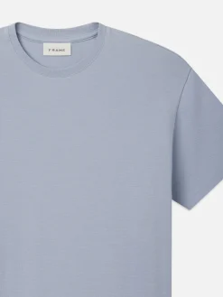 FRAME Duo Fold Tee in Soft Blue