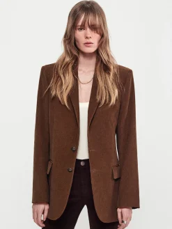 Women FRAME Everyday Corduroy Blazer in