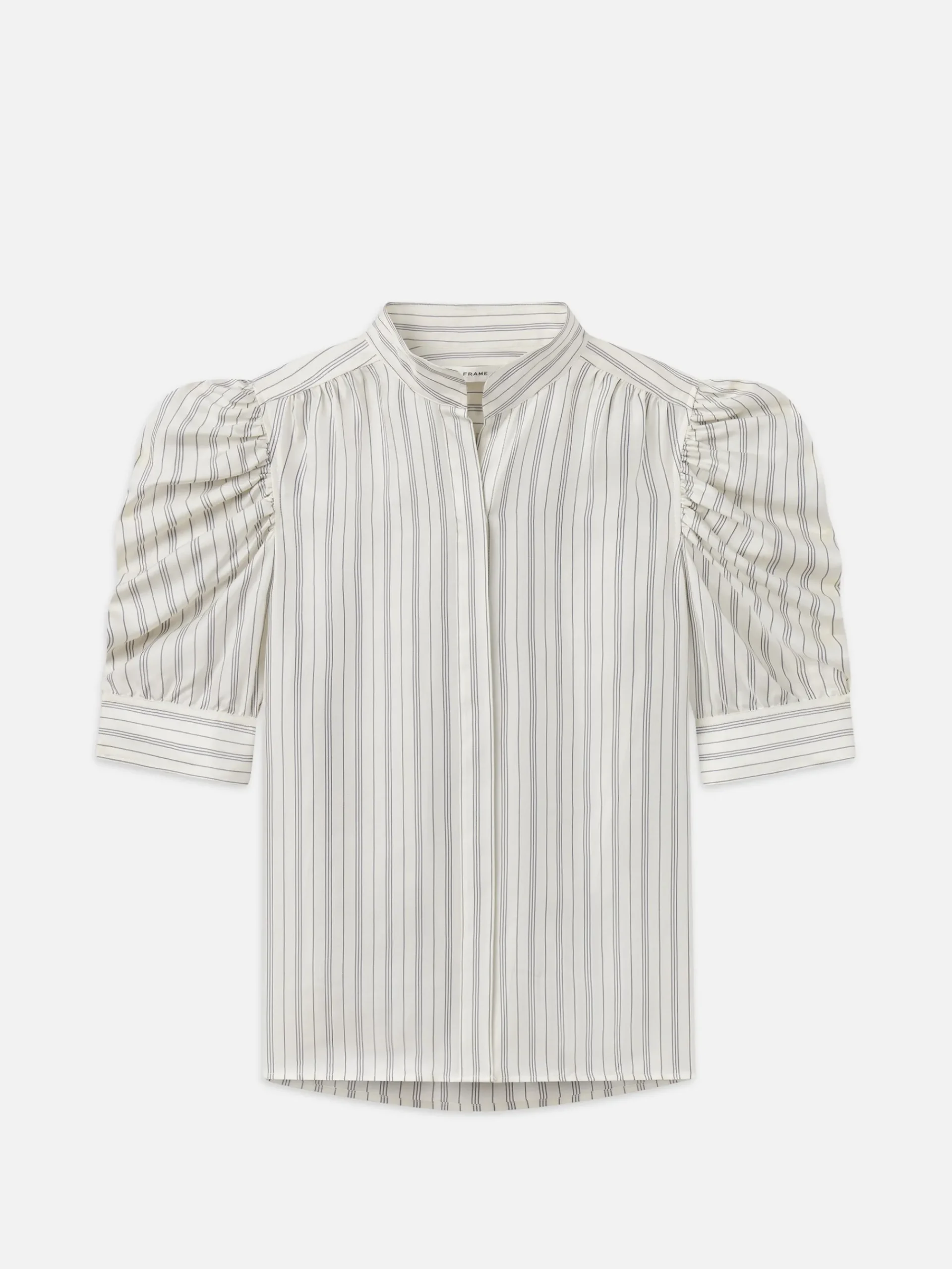 Women FRAME Gillian Top in Cream Multi