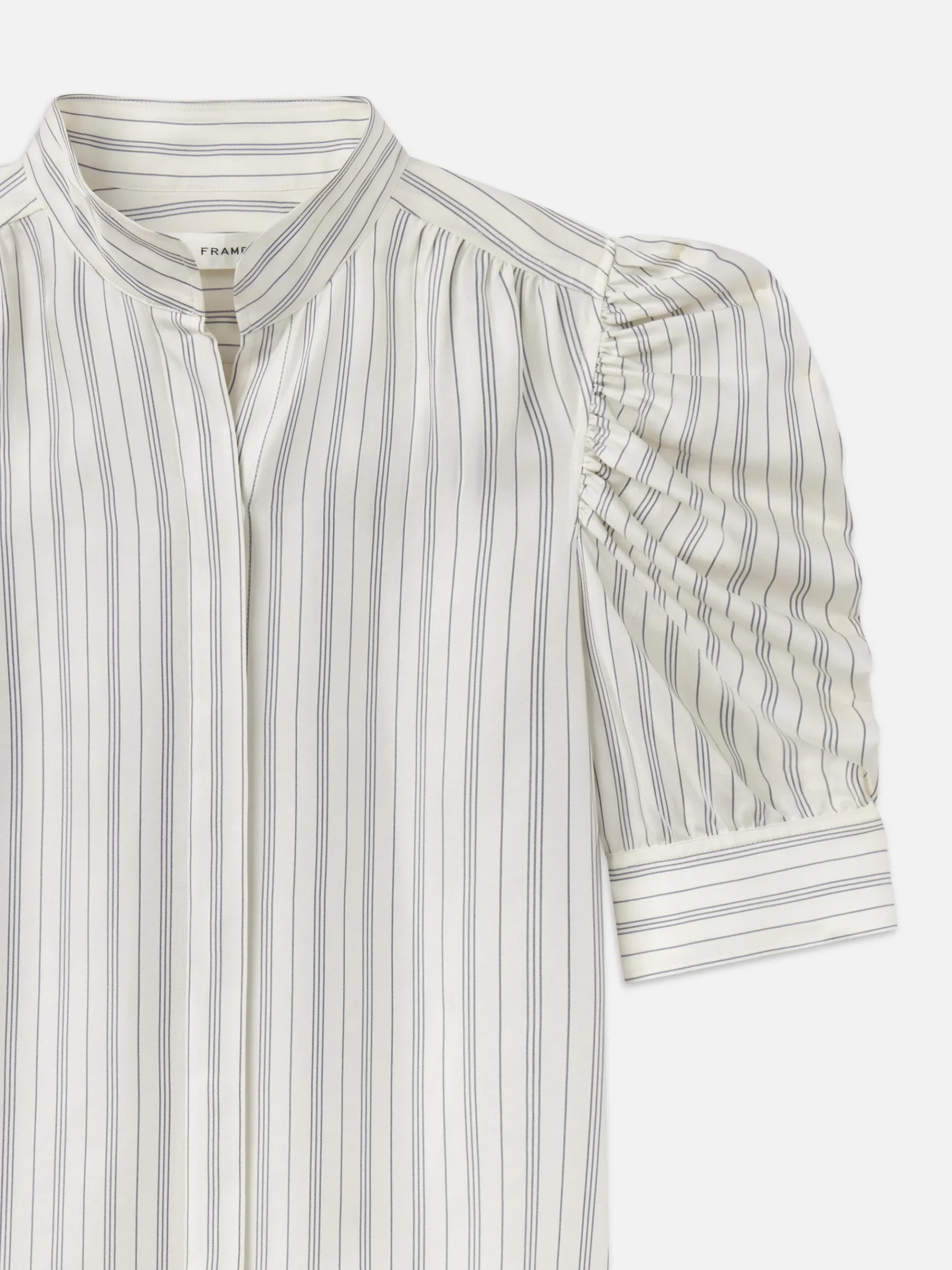 Women FRAME Gillian Top in Cream Multi