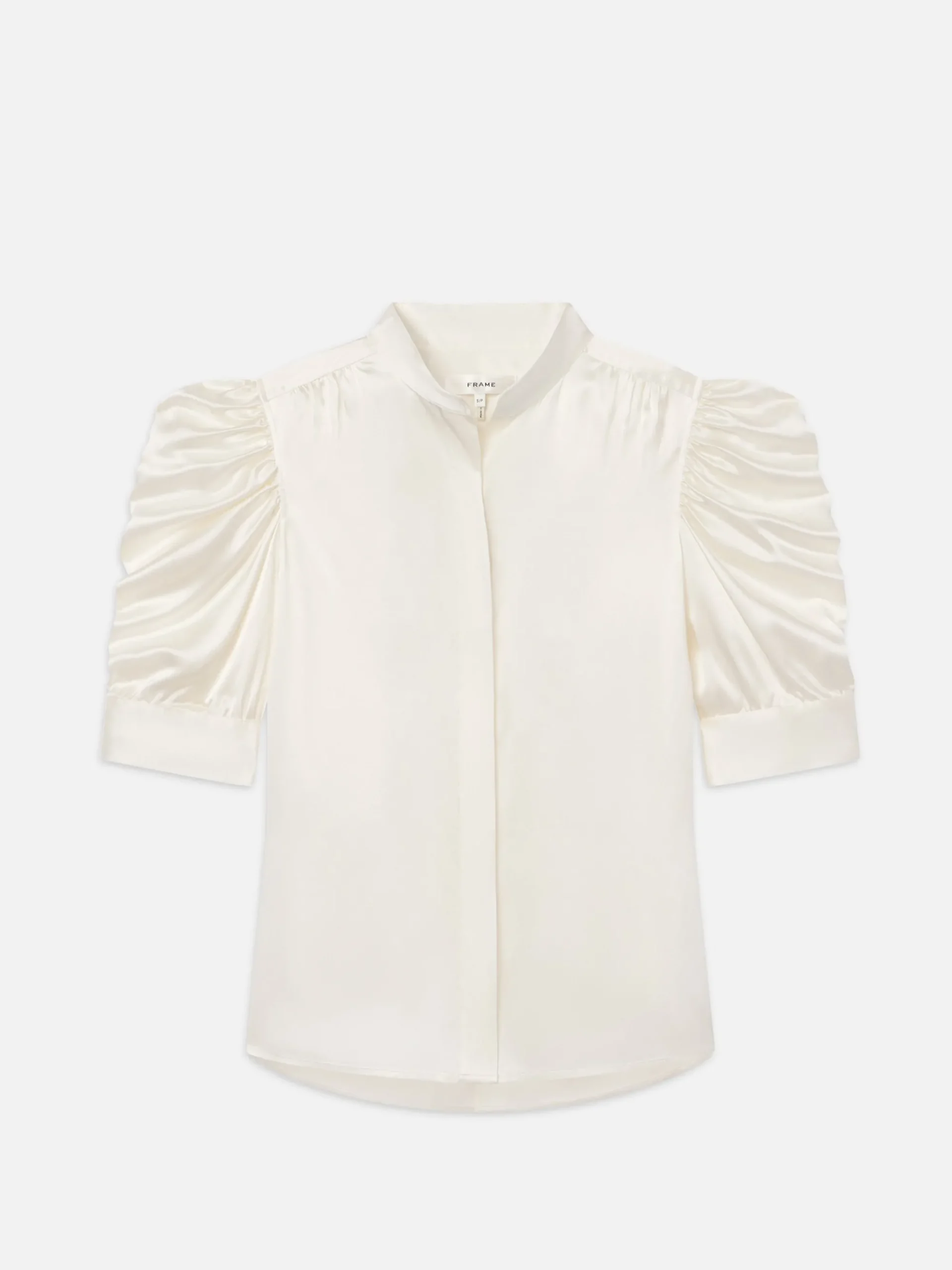 Women FRAME Gillian Top in Off White