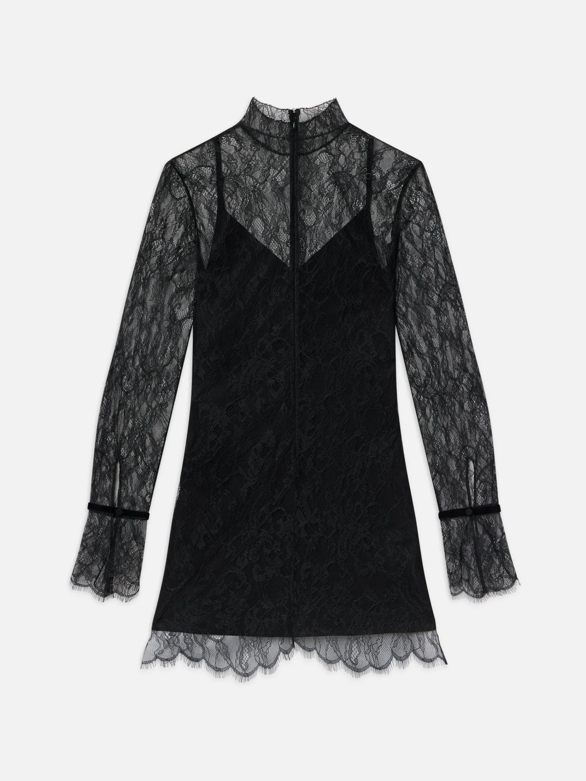 Women FRAME Lace Shift Dress in