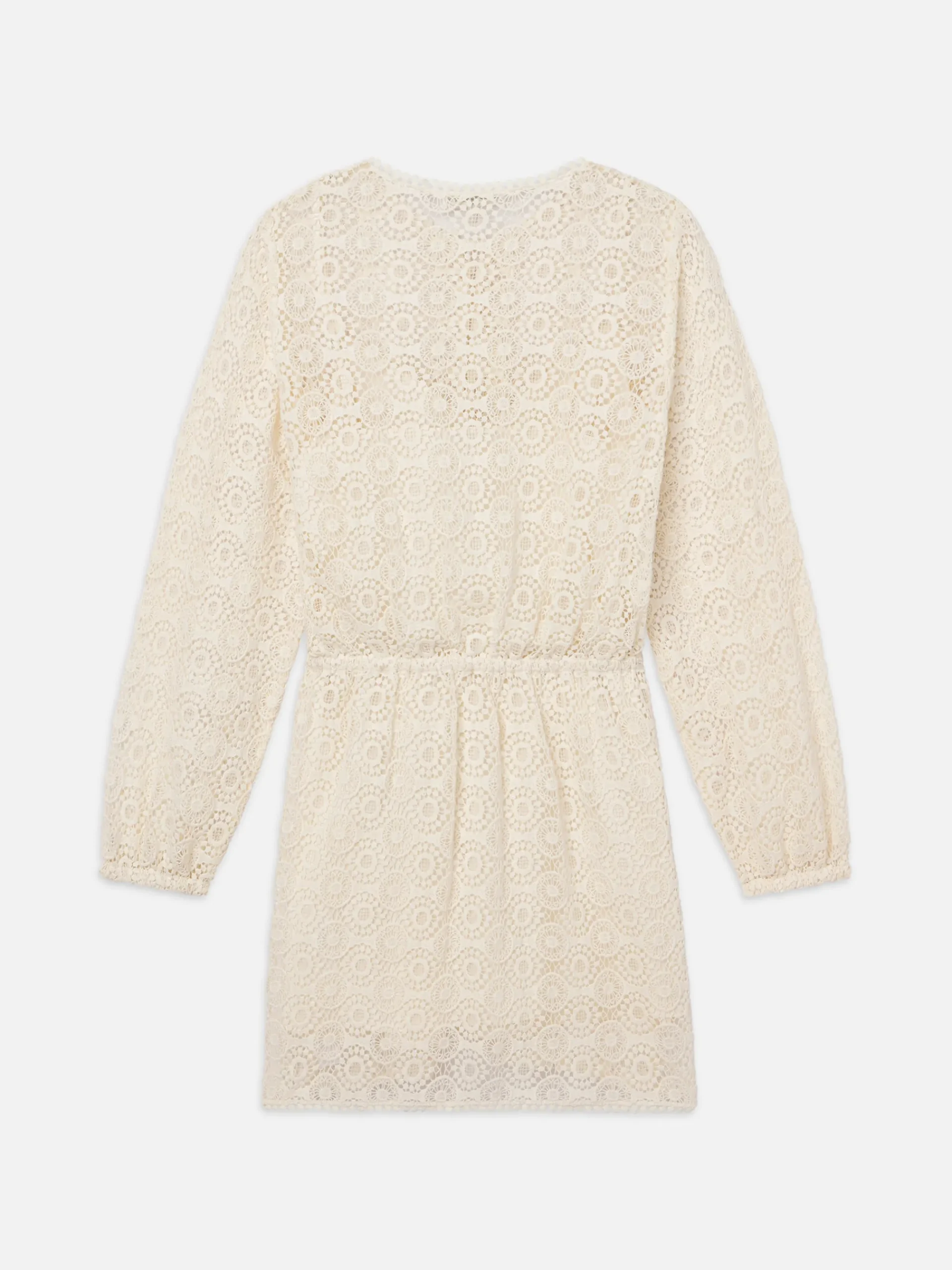 Women FRAME Lace Tassel Dress in