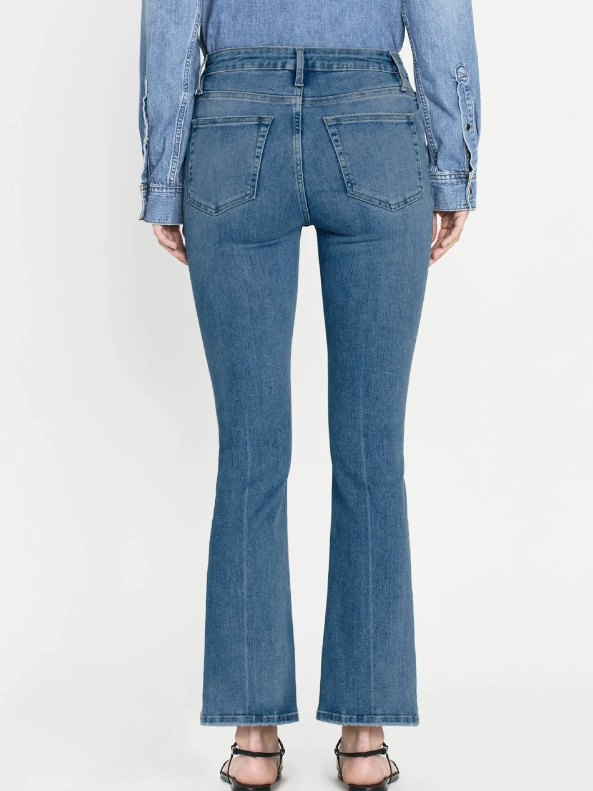 Women FRAME Le Crop Mini Boot in