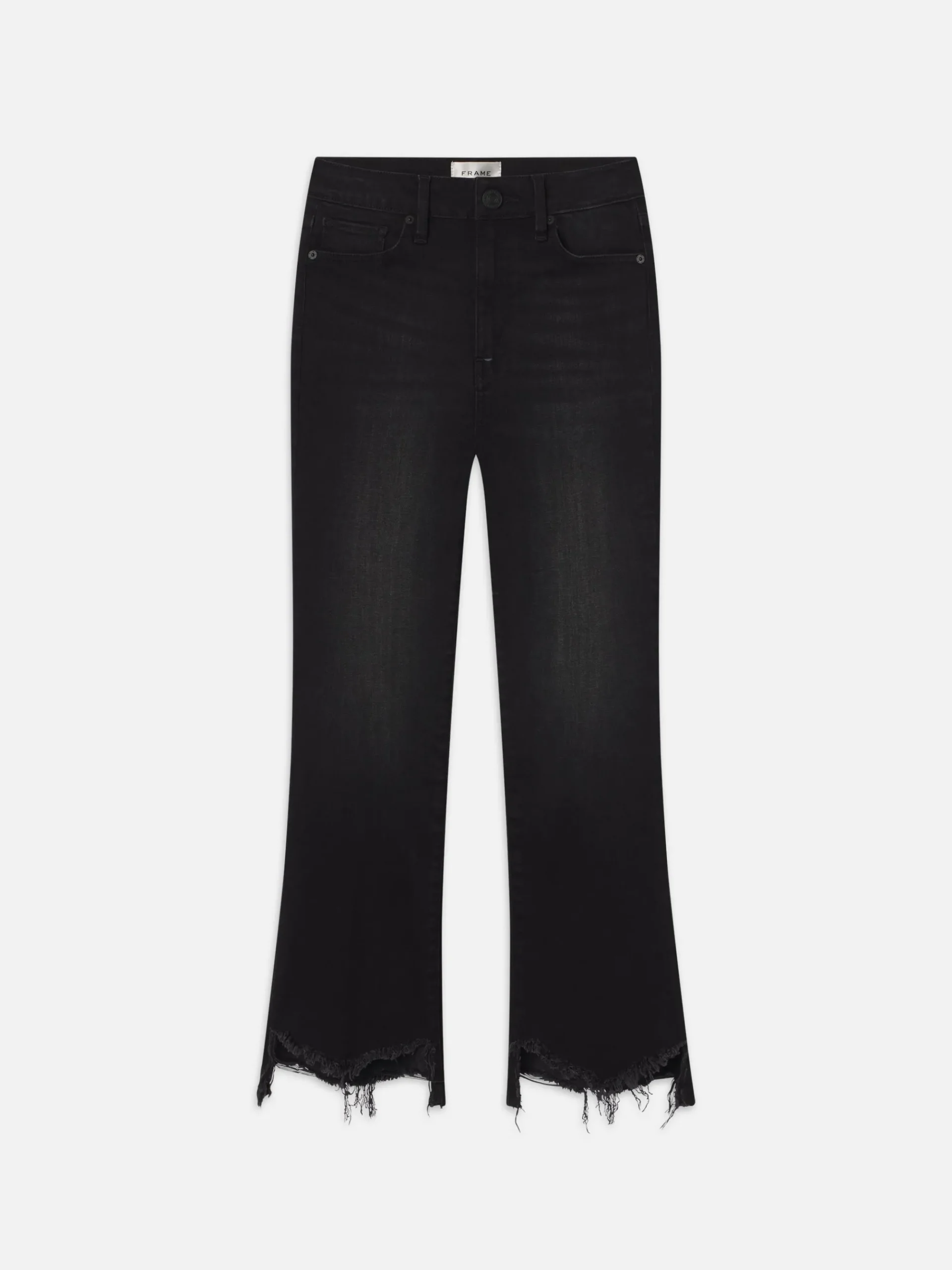 Women FRAME Le Crop Mini Boot in Tilt Stiletto Hem