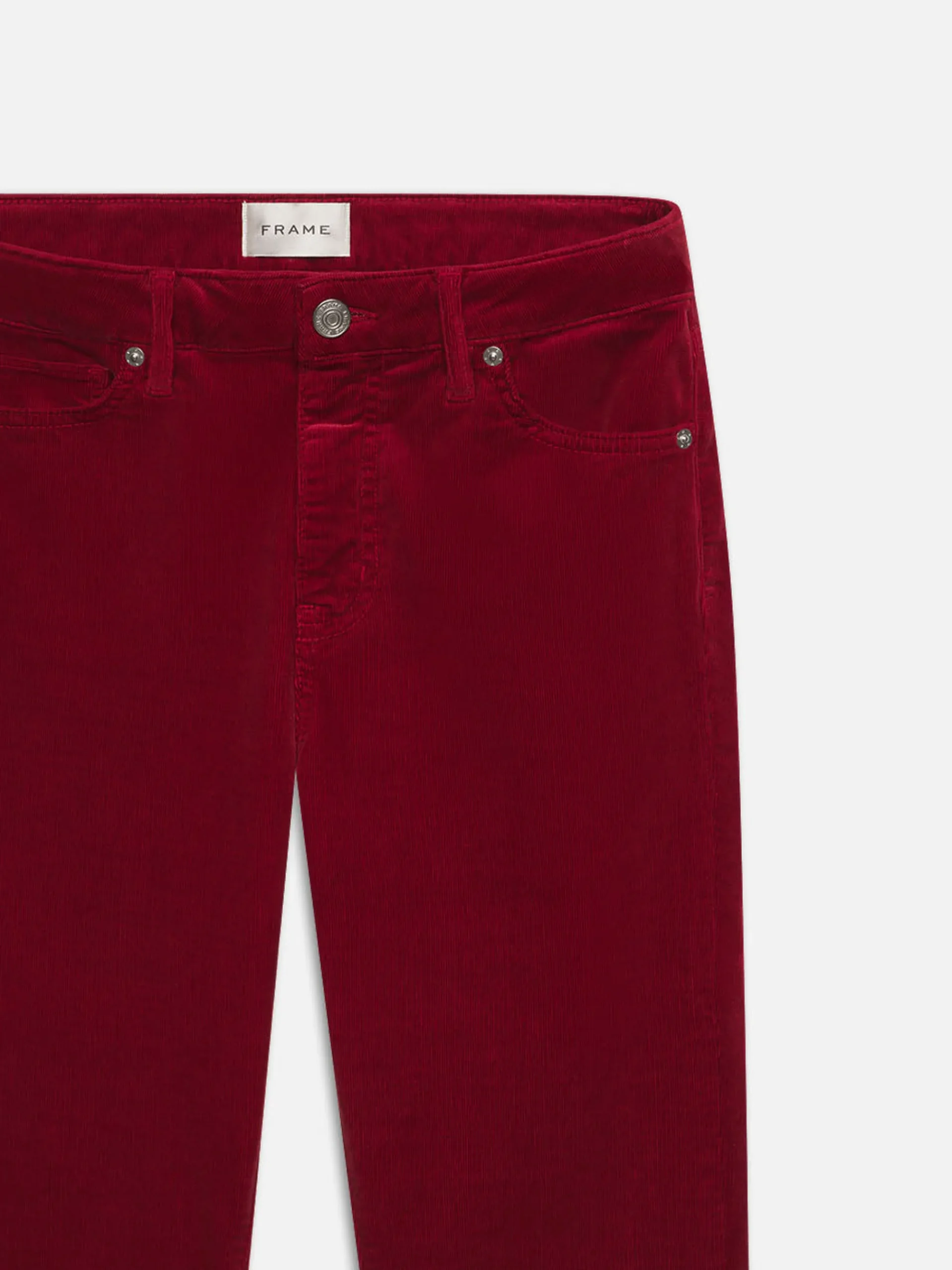 Women FRAME Le Crop Mini Boot Corduroy in