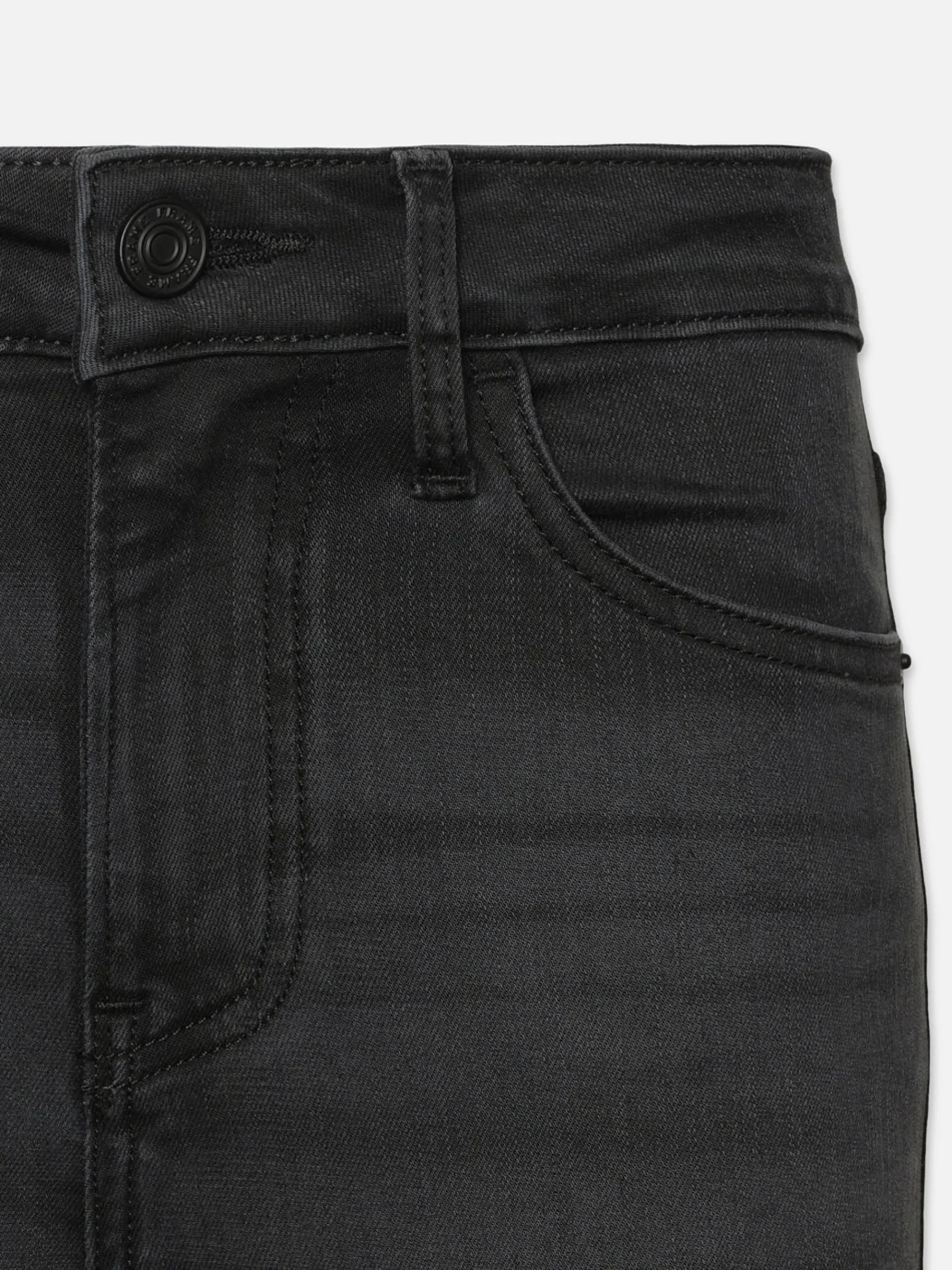 Women FRAME Le Crop Mini Boot Raw Edge in