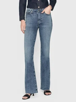 Women FRAME Le Easy Flare in Rowley Raw After