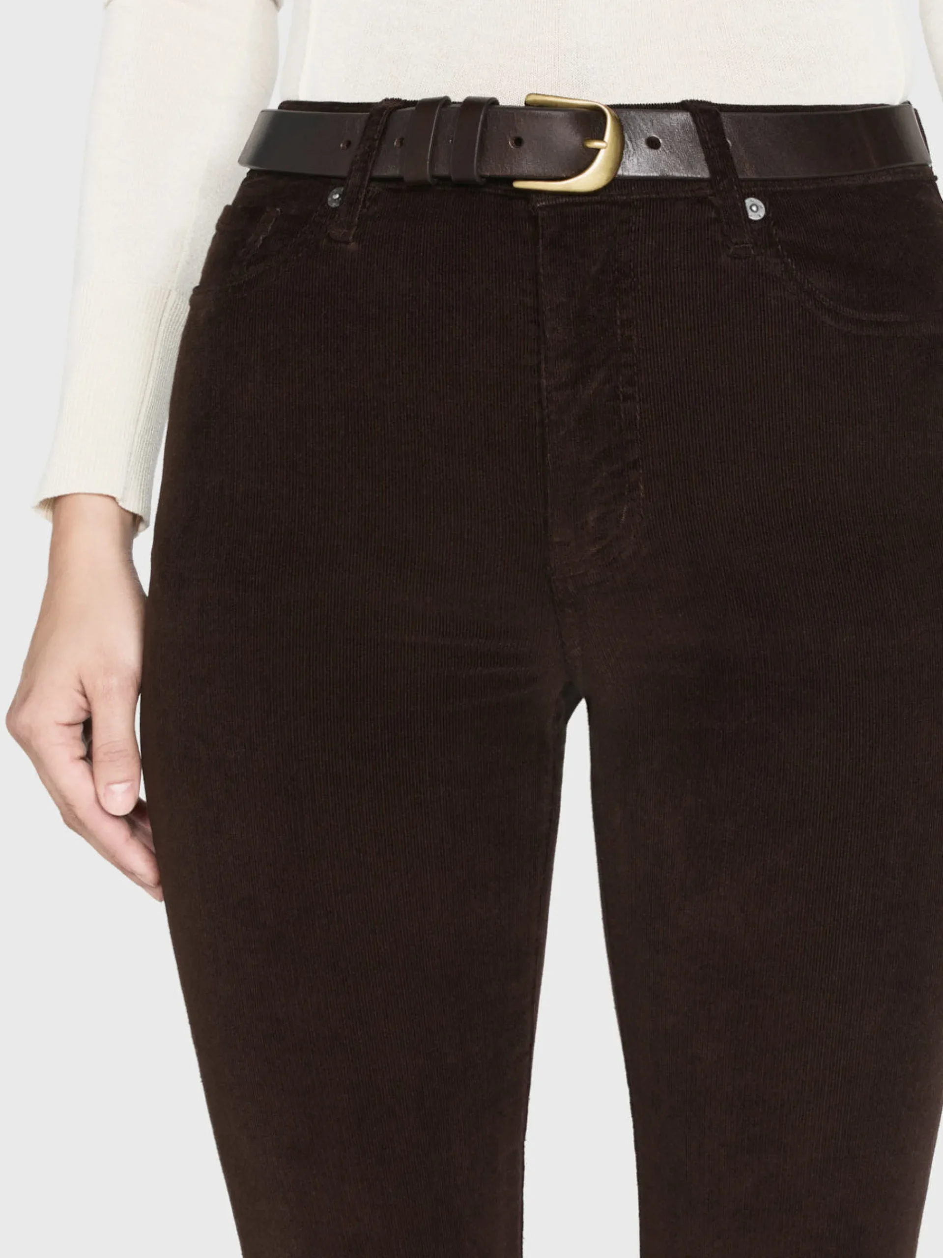 Women FRAME Le Easy Flare Corduroy in