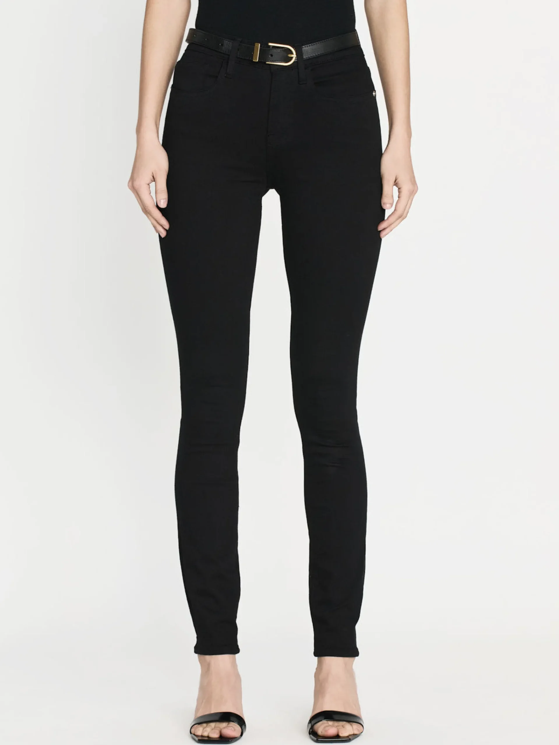 Women FRAME Le High Skinny in Film Noir