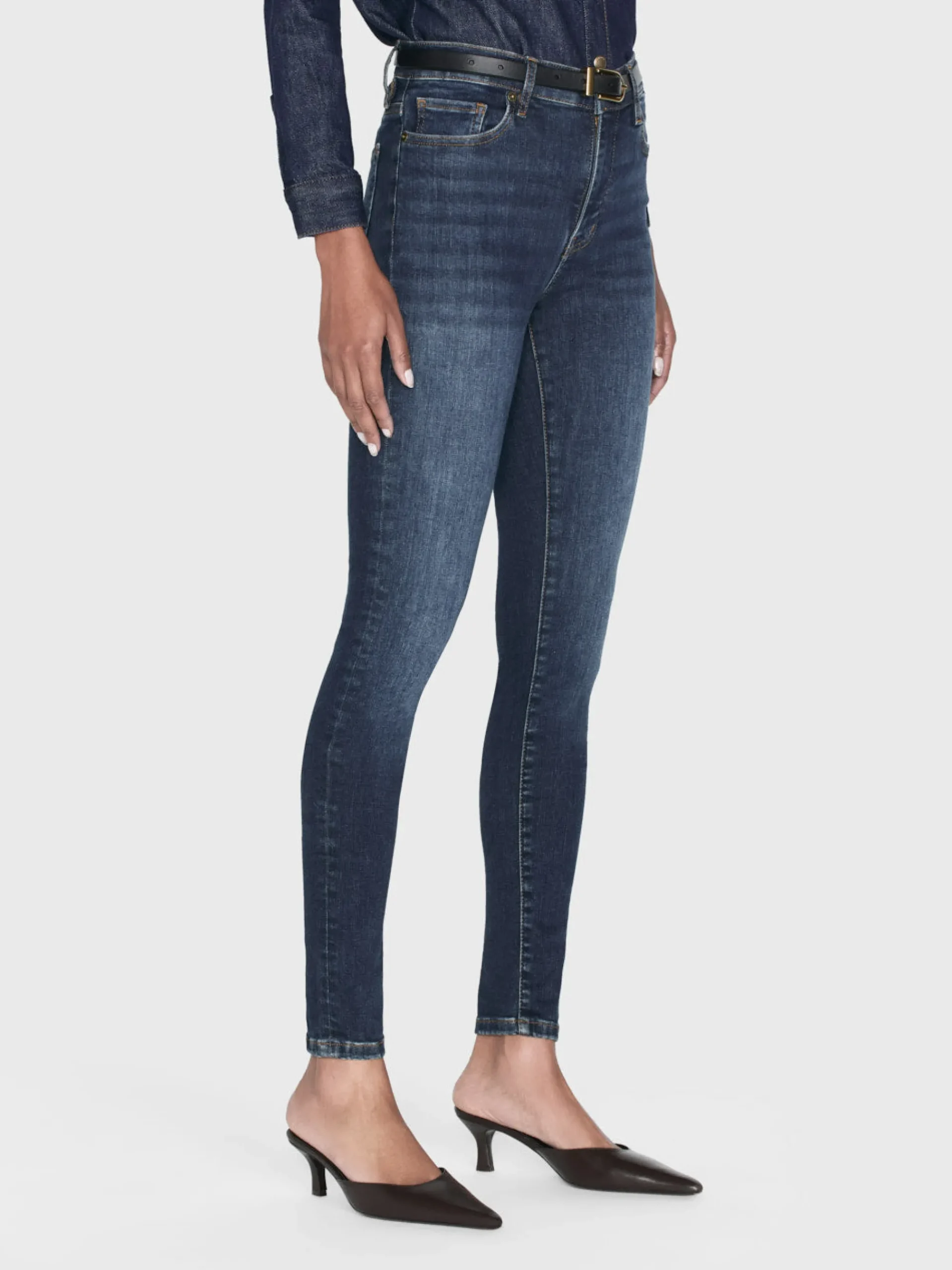 Women FRAME Le High Skinny in